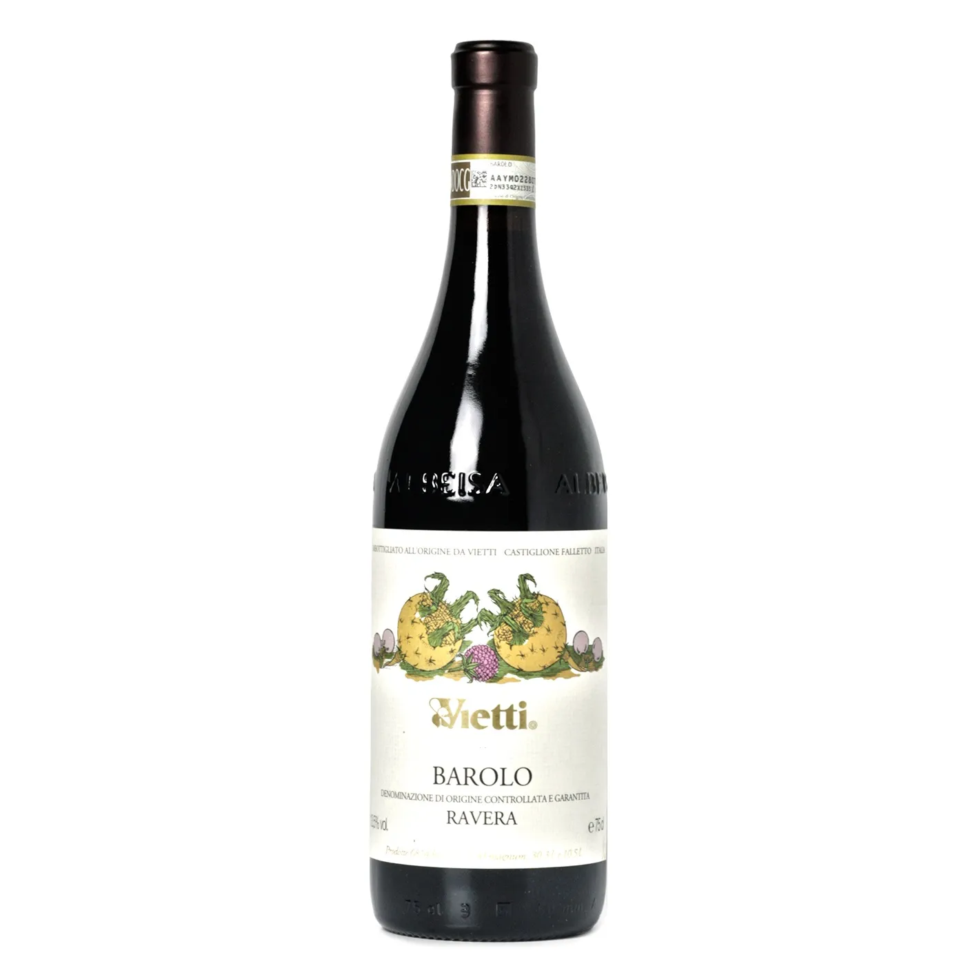 Vietti Barolo Ravera 2020 cassetta legno